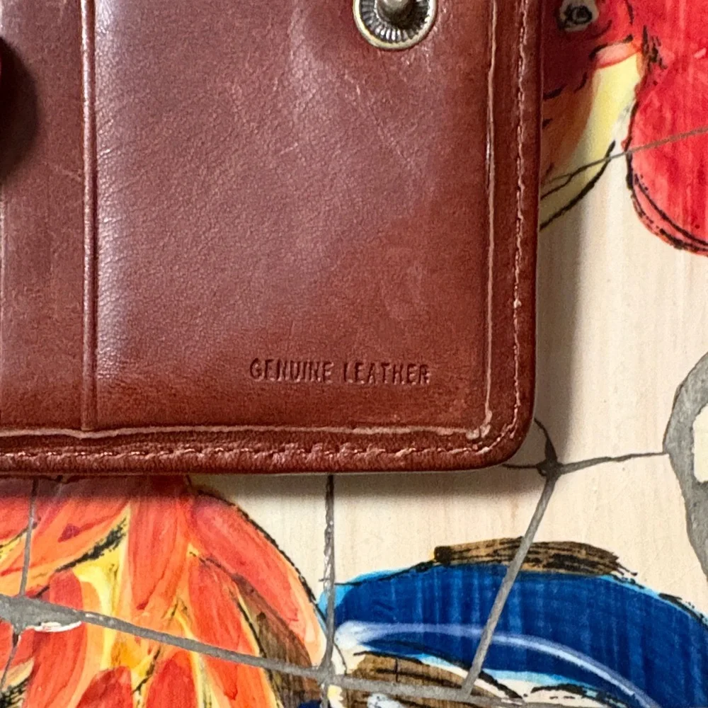 Fossil Men's Rich Brown Leather Wallet